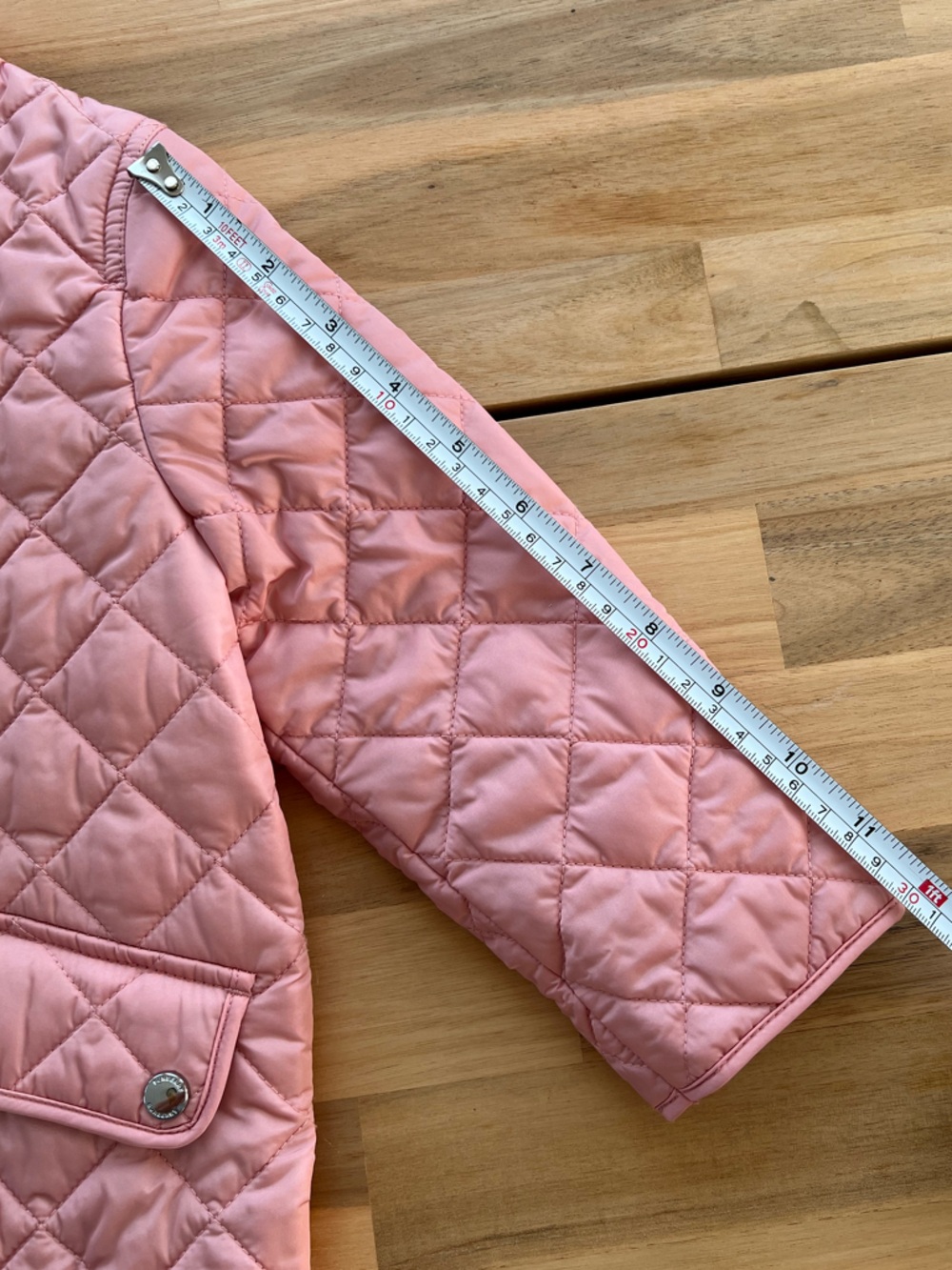 Burberry toddler's Quilted Pink Jacket 2Y - Picture 6 of 11